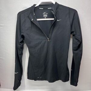 Nike‎ Women's Black Long Sleeve Dri-FIT Tee